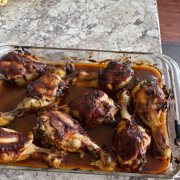 Oven BBQ Chicken Drumsticks