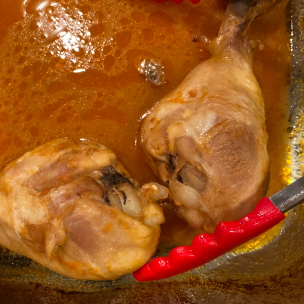 Oven BBQ Chicken Drumsticks