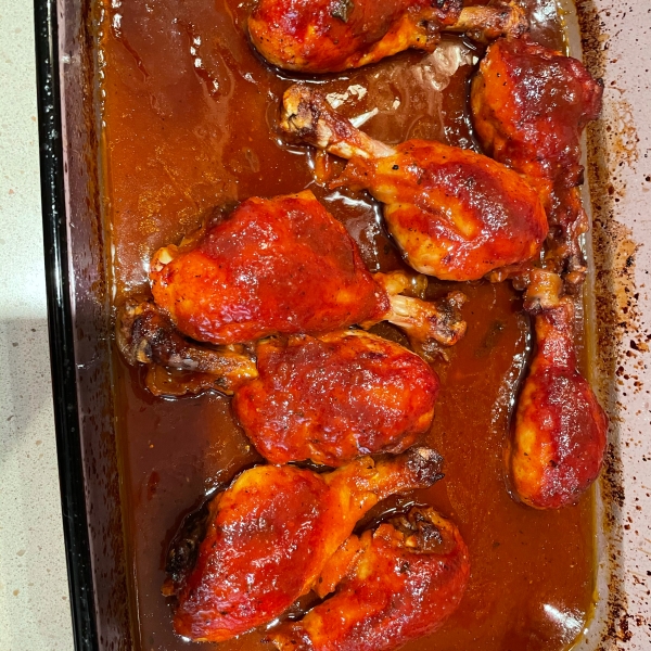 Oven BBQ Chicken Drumsticks