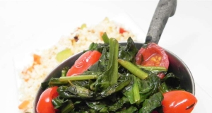 Kickin' Vegetarian Collard Greens