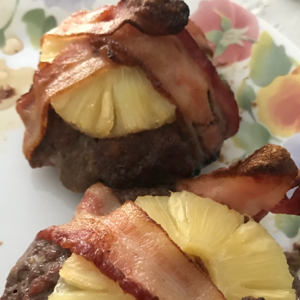 Pineapple Bacon Burgers