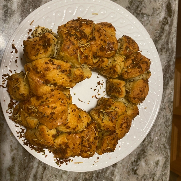 Garlic and Herb Pull Apart Bread