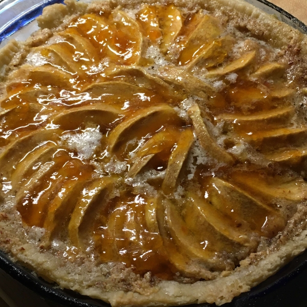 Tarte aux Pommes Normande (French Apple Tart)