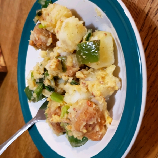 Potato Salad with Smoked Sausage