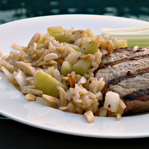 Apple Almond Rice