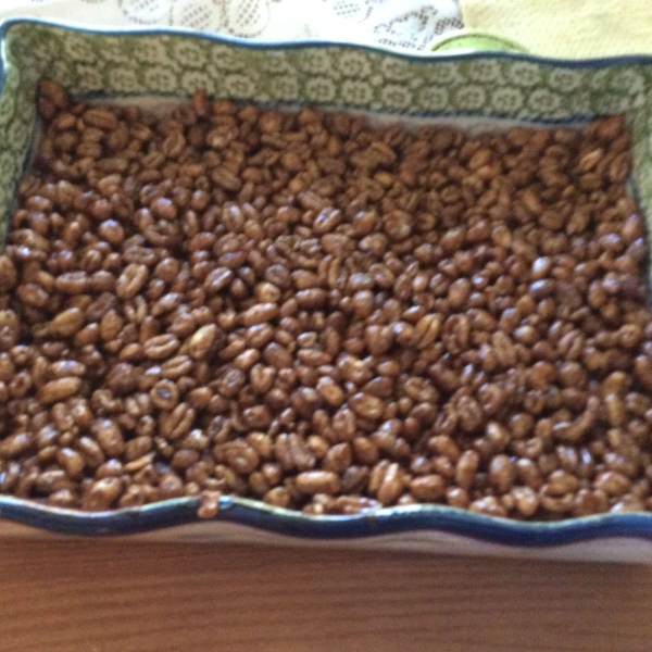 Easy Puffed Wheat Cake