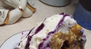 Easy Lemon Blueberry Layer Cake