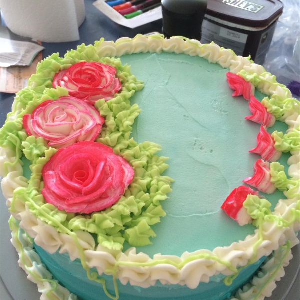 Swiss White Chocolate Cake
