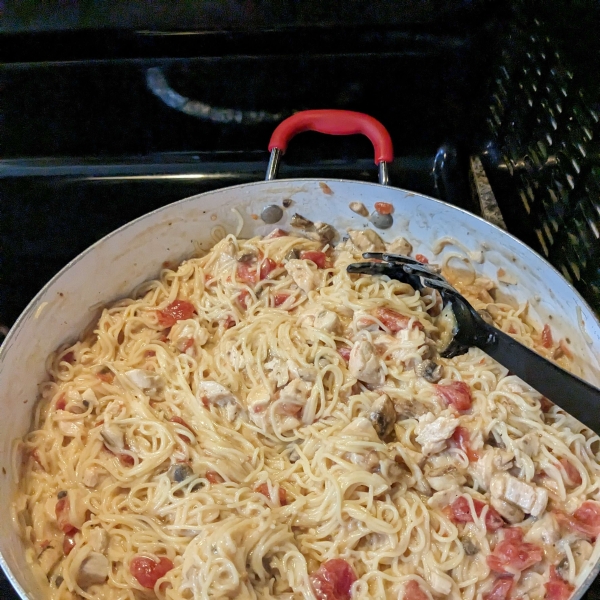 Quick and Easy Chicken Spaghetti