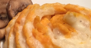 White and Sweet Whipped Potatoes