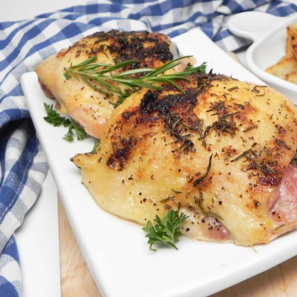 Fresh Rosemary Chicken Thighs