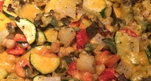 Four Cheese Roasted Vegetables