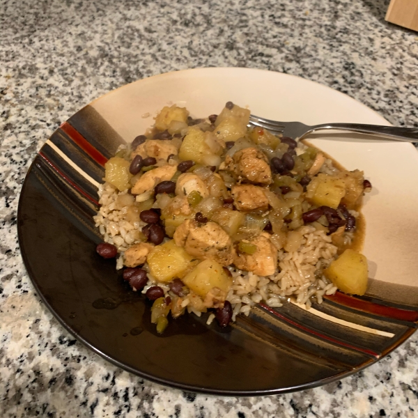 Pineapple Jerk Chicken
