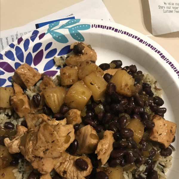 Pineapple Jerk Chicken