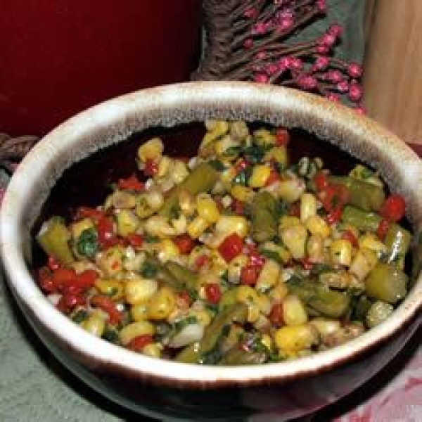 Summer Corn Salad with Asparagus
