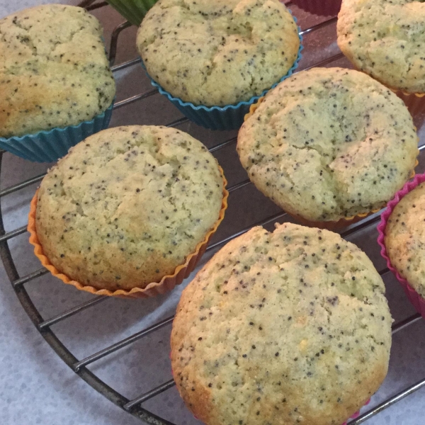 Almond Poppy Seed Muffins