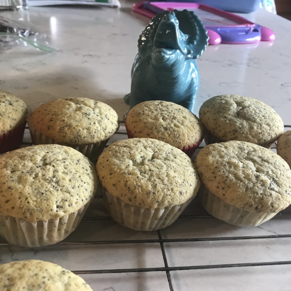 Almond Poppy Seed Muffins