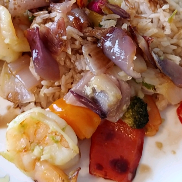 Coconut Shrimp Kabobs