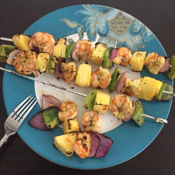 Coconut Shrimp Kabobs