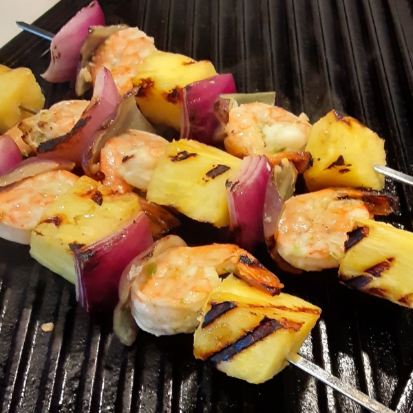 Coconut Shrimp Kabobs