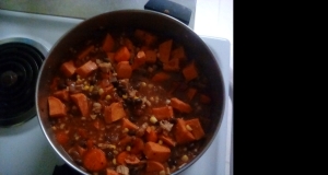 Spicy Chicken and Sweet Potato Stew