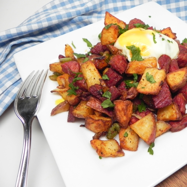 Air Fryer Corned Beef Hash
