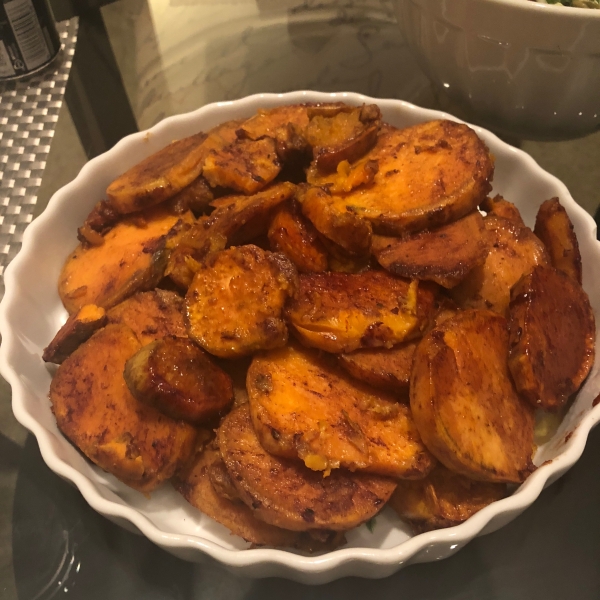 Cinnamon Roasted Sweet Potatoes