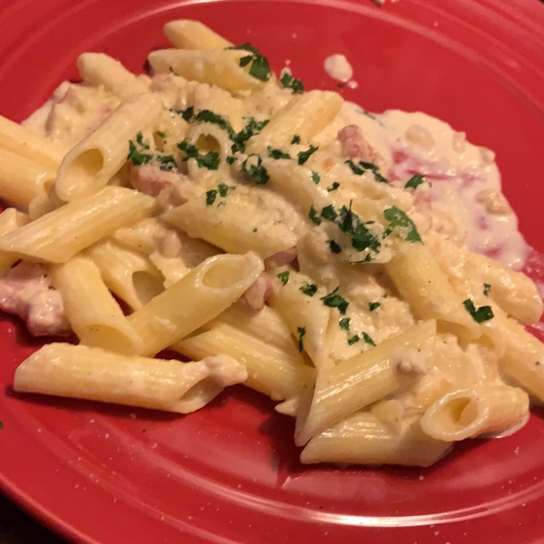 Classic Carbonara with Pancetta