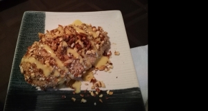 Honey Mustard Chicken with Pretzel Crust