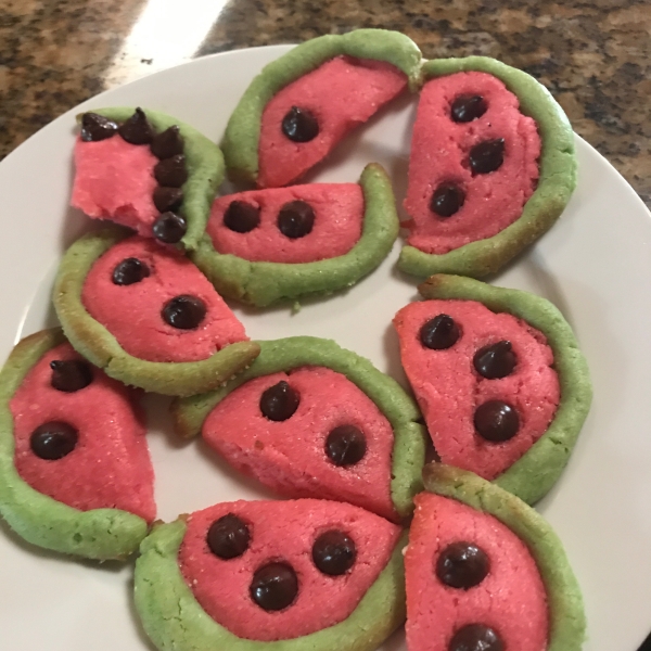 Watermelon Cookie