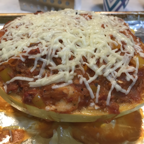 Spaghetti Squash Mediterranean-Style