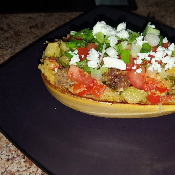 Spaghetti Squash Mediterranean-Style