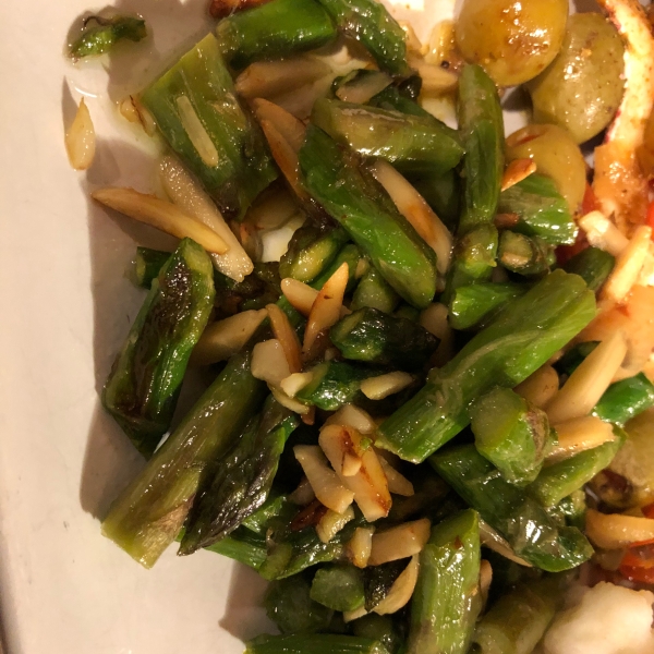 Grilled Parmesan Asparagus