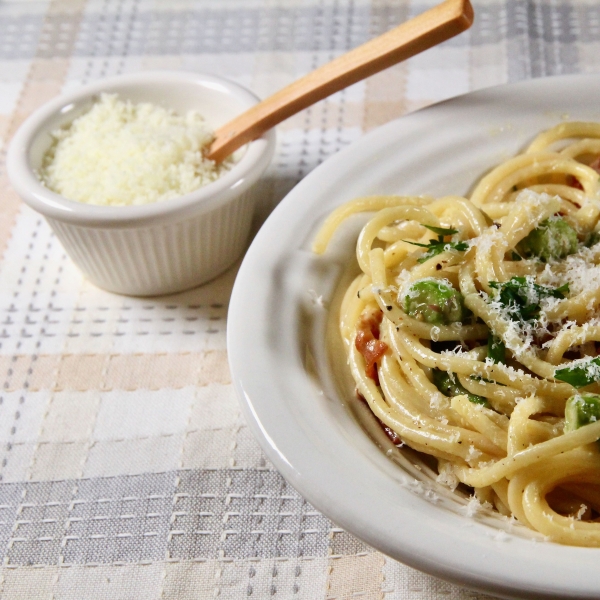 Asparagus Carbonara