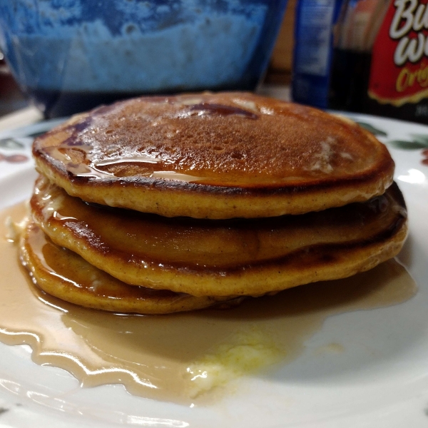 Simply Pumpkin Pancakes