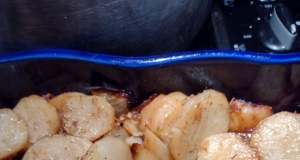 Roasted Potatoes and Onions - Easy and Delicious