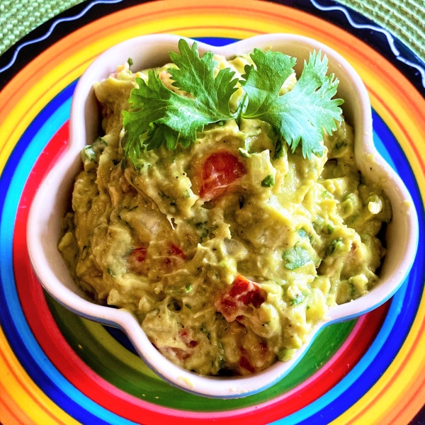 Tomatillo Guacamole