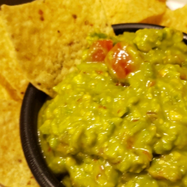Tomatillo Guacamole