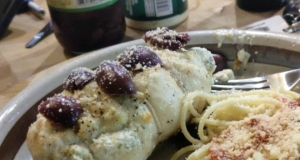 Mediterranean Stuffed Chicken