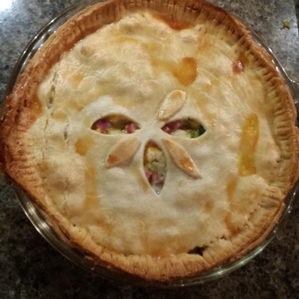 Ham and Cheese Pot Pie