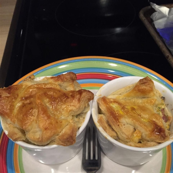 Ham and Cheese Pot Pie