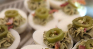 Avocado Deviled Eggs