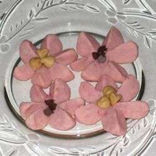 Poinsettia Cookies