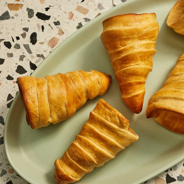 Croissant Ice Cream Cones