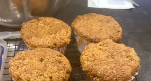 Fluffy Carrot Muffins with Cream Cheese Frosting