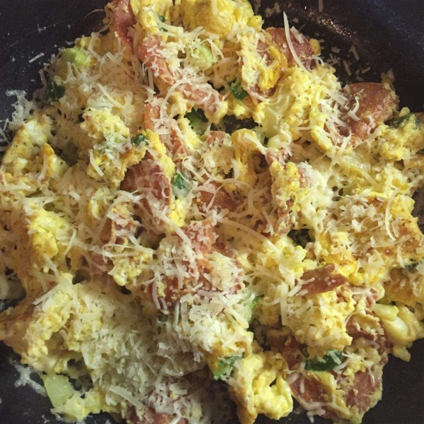 Pepperoni Eggs