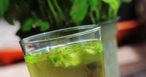 Peach-Basil White Sangria