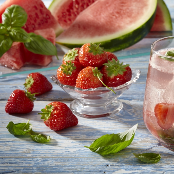 Strawberry Watermelon Agua Fresca