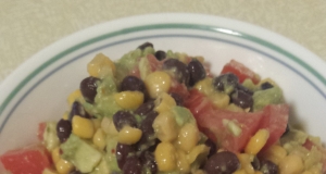 Black Bean and Corn Guacamole