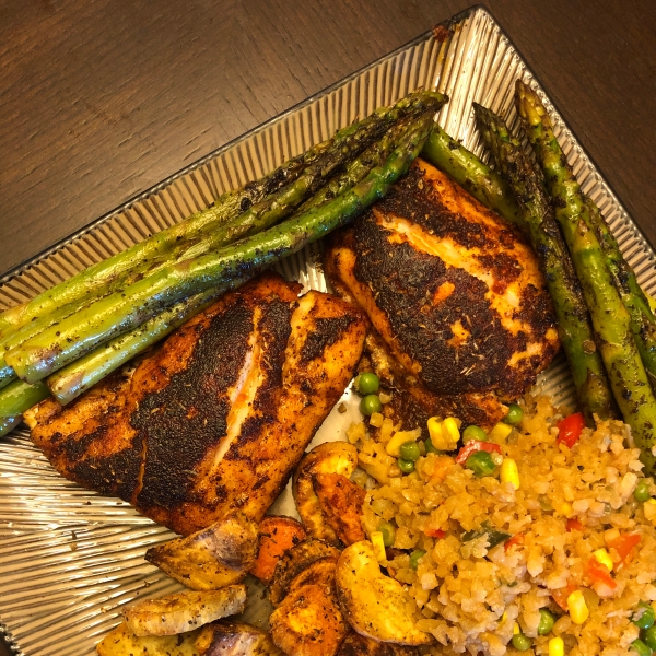 Snapper in Black Sauce